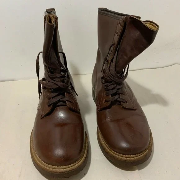 VINTAGE ROYAL WORCHESTER BROWN BOOTS MEN 6.5 W. 8.5 Wear to Work Boots Brown Vintage Shoes for Men for sale | eBay main image 2